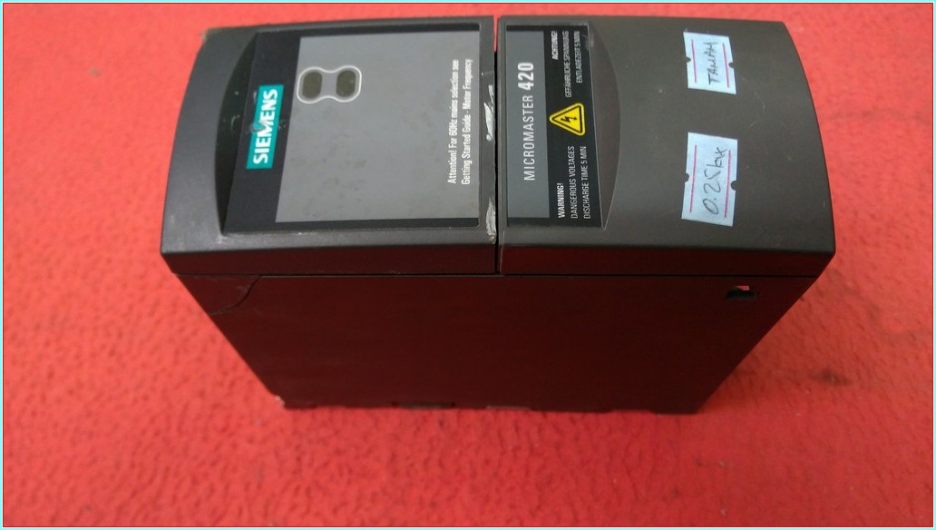 SIEMENS 6SE6420-2AB12-5AA0 0,25KW SÜRÜCÜ INVERTER
