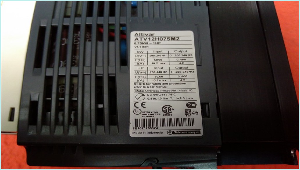 SCHNEİDER ATV12H075M2 0,75KW SÜRÜCÜ INVERTER