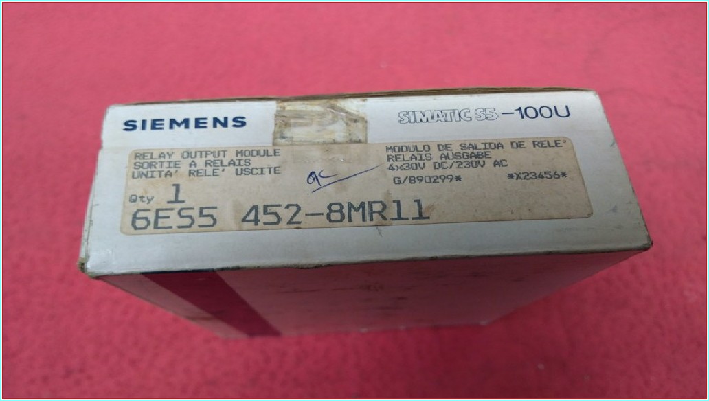 SIEMENS 6ES5 452-8MR11 SIMATIC S5-100U SIFIR KUTULU PLC