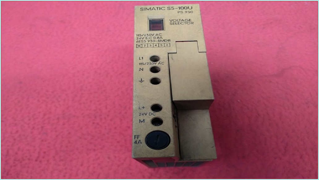 6ES5 930-8MD11 6ES5930-8MD11 SIMATIC S5-100U SİEMENS 