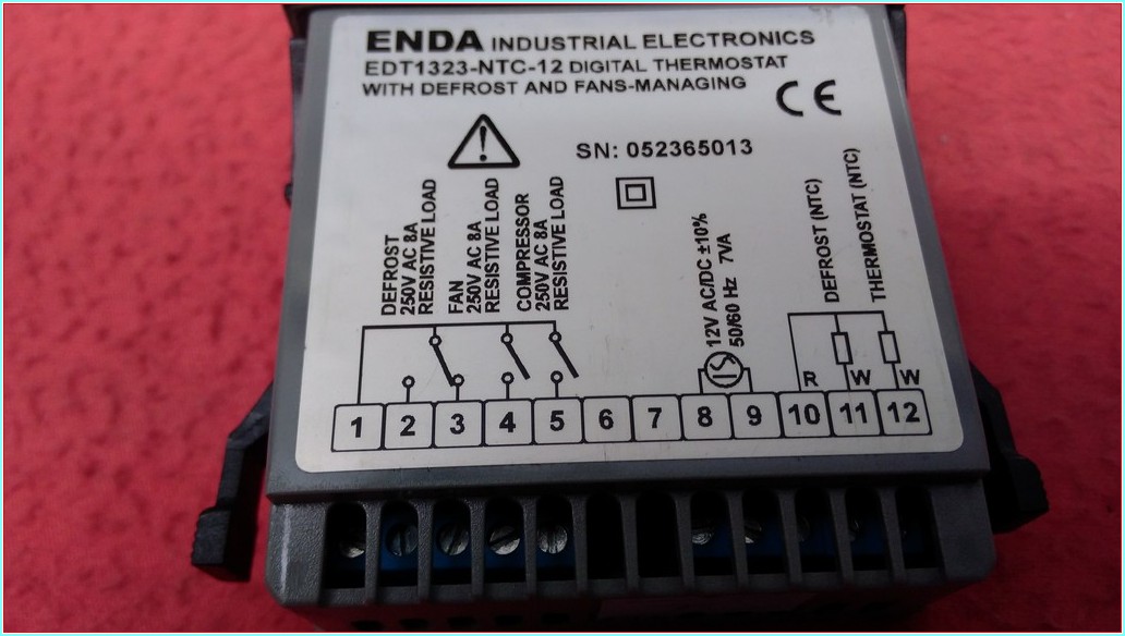 ENDA EDT1323-NTC DIGITAL THERMOSTAT
