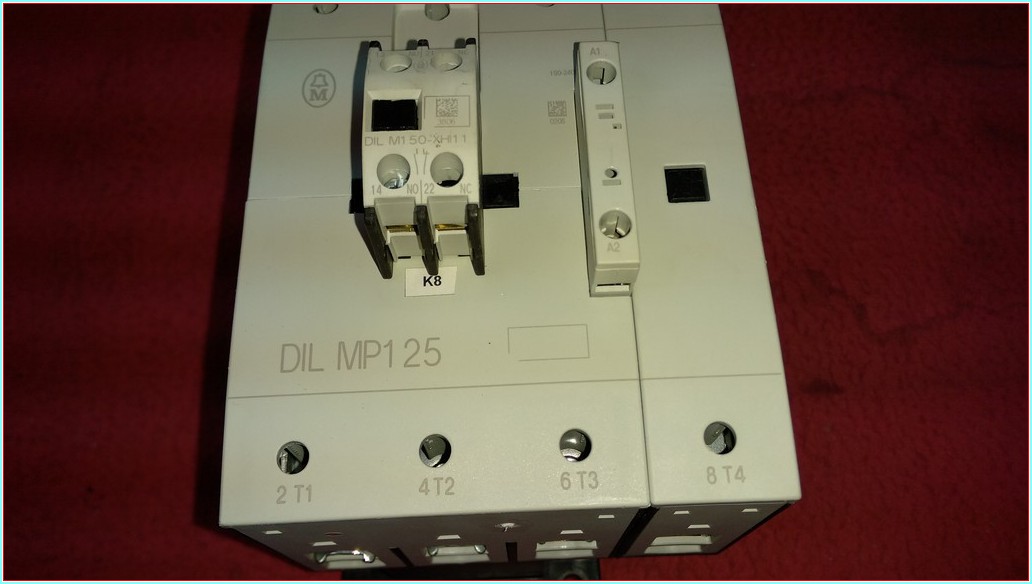 MOELLER DIL MP125 125A 125A SIFIR 4 KUTUPLU KONTAKTÖR