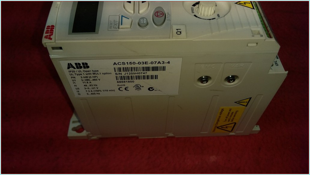 ABB ACS150-03E-07A3-4 3KW 380V 7,3A SÜRÜCÜ