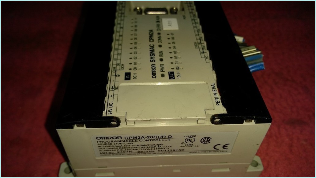 OMRON SYSMAC CPM2A-20CDR-D CPM2A PLC