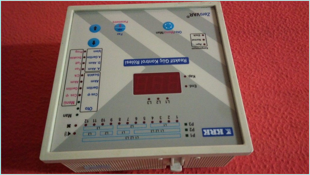 KRK ZEROVAR REAKTİF GÜÇ KONTROL RÖLESİ