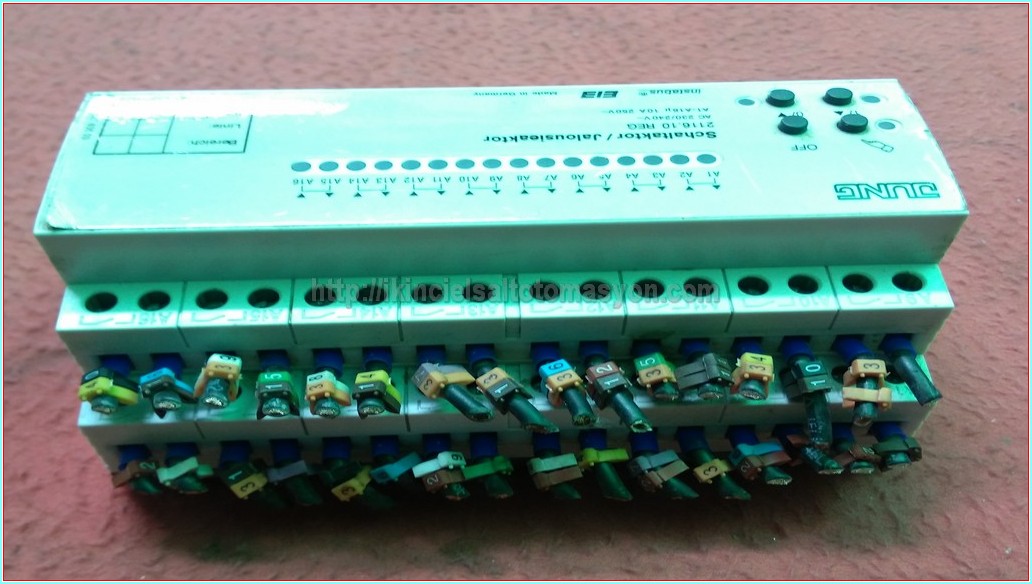 JUNG SCHALTAKTOR JALOUSİEAKTOR 2116.10 REG MODÜL