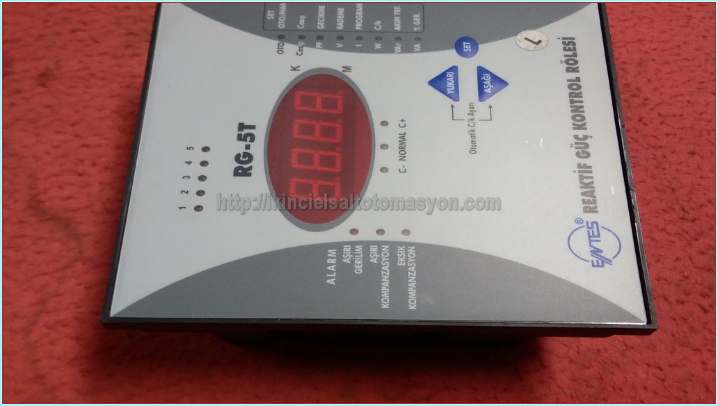 ENTES RG-5T REAKTİF GÜÇ KONTROL RÖLESİ
