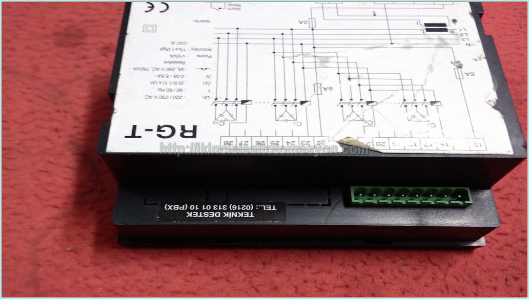 ENTES RG-5T REAKTİF GÜÇ KONTROL RÖLESİ