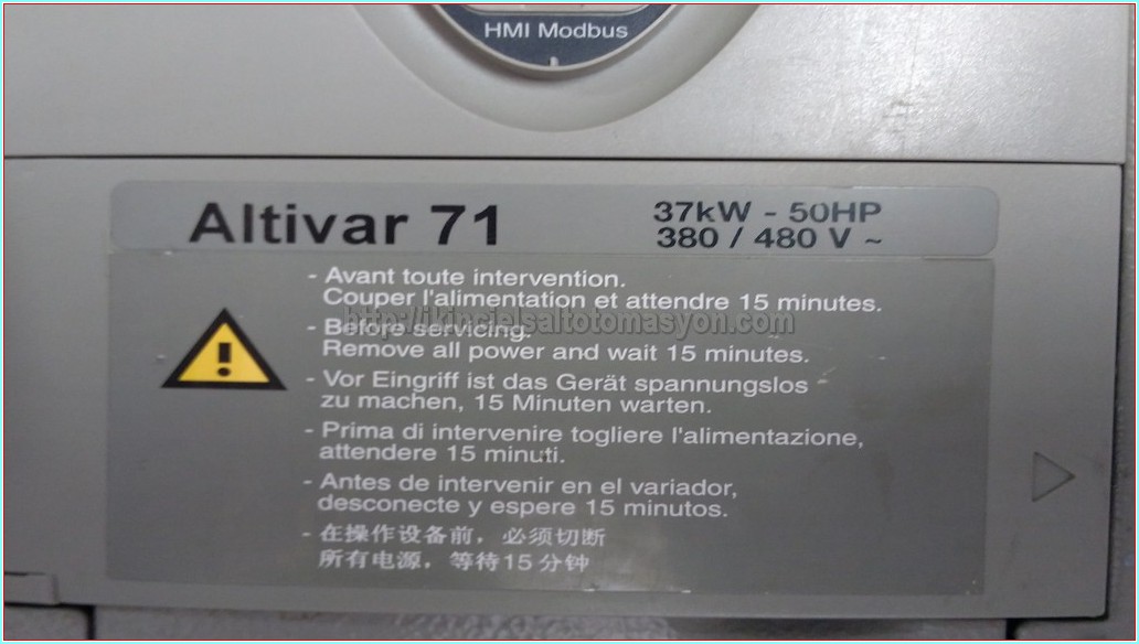 TELEMECANİQUE ATV71HD37N4 ATV71HD37N4Z ATV71 37 KW 50 HP ALTİVAR 71 SÜRÜCÜ