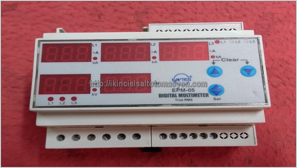 ENTES EPM-05 DIGITAL MULTIMETER RAY TİPİ ANALİZÖR