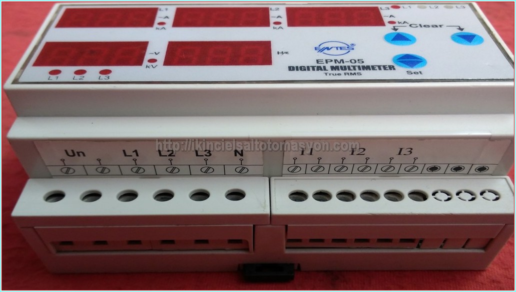 ENTES EPM-05 EPM 05 EPM05 DIGITAL MULTIMETER RAY TİPİ ANALİZÖR