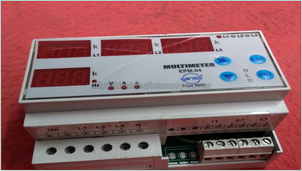 ENTES EPM-04 EPM 04 EPM04 MULTIMETER RAY TİPİ ANALİZÖR