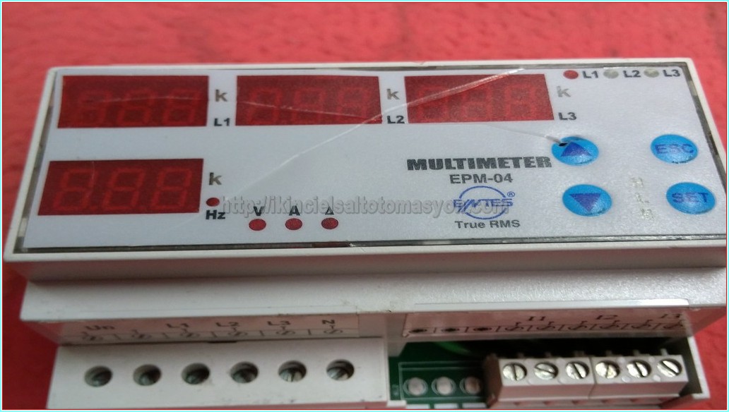 ENTES EPM-04 EPM 04 EPM04 MULTIMETER RAY TİPİ ANALİZÖR
