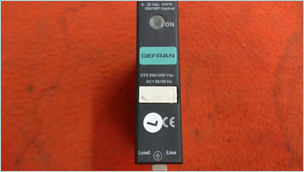 GEFRAN GTS-25/480-0 F000121 25A KATI HAL RÖLESİ