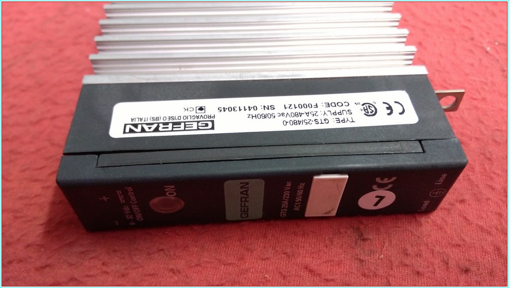 GEFRAN GTS-25/480-0 F000121 25A KATI HAL RÖLESİ