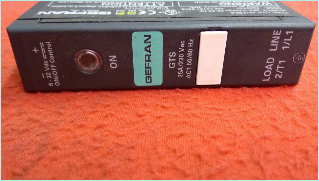 GEFRAN GTS 25/230-0 F000120  25A KATI HAL RÖLESİ