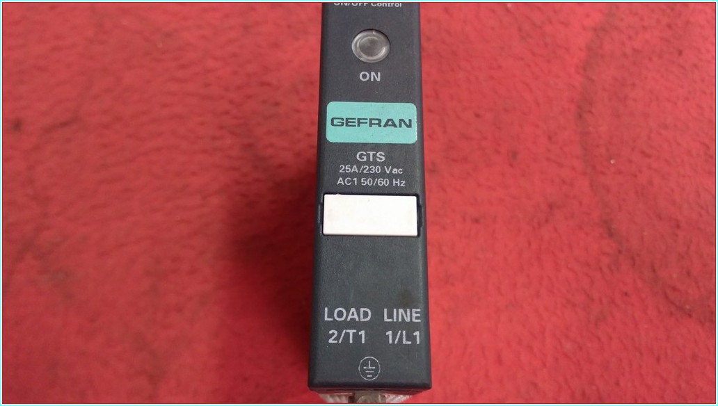 GEFRAN GTS 25/230-0 F000120  25A KATI HAL RÖLESİ