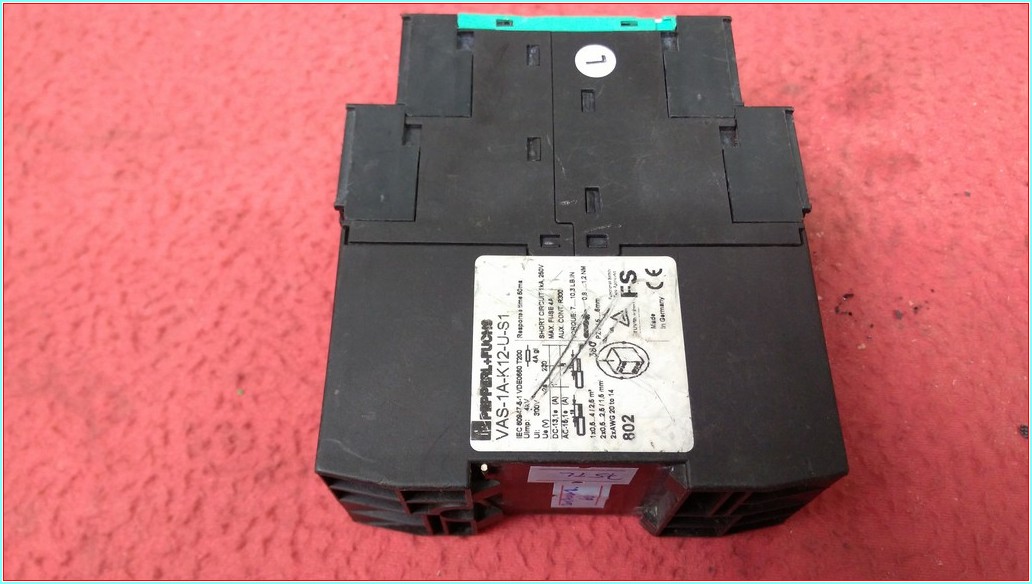 PEPPERL FUCHS VAS-1A-K12-U-S1 AS-ARAYÜZ GÜVENLİK MÖNİTÖR