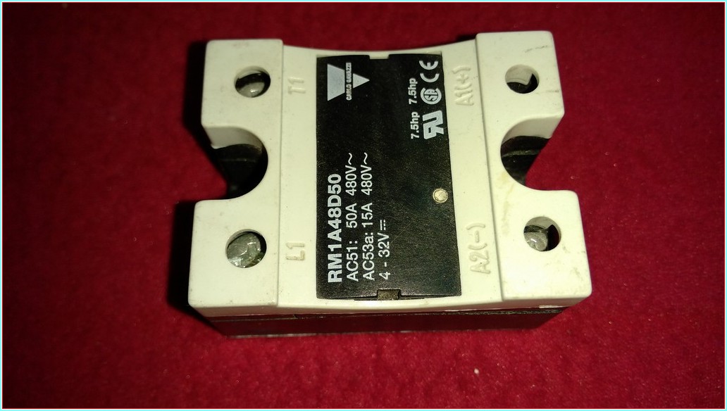 CARLO GAVAZZI RM1A48D50 15A KATI HAL RÖLESİ