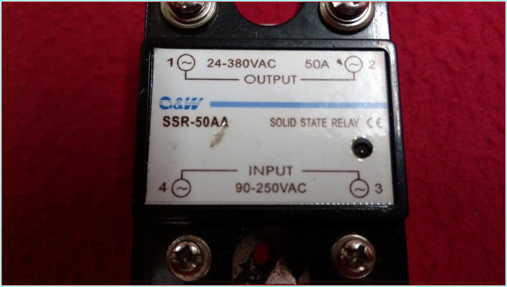 Q&W SSR-50AA 50A KATI HAL RÖLESİ