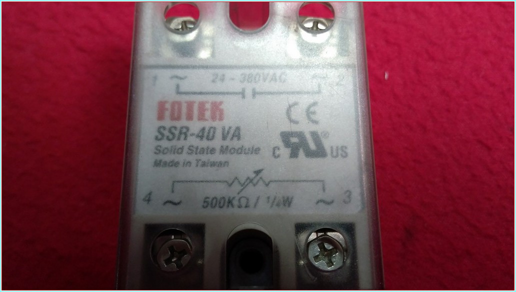 FOTEK SSR-40 VA 24-380V KATI HAL RÖLESİ
