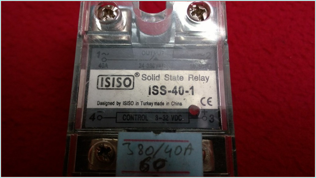 ISISO ISS-40-1 40A KATI HAL RÖLESİ