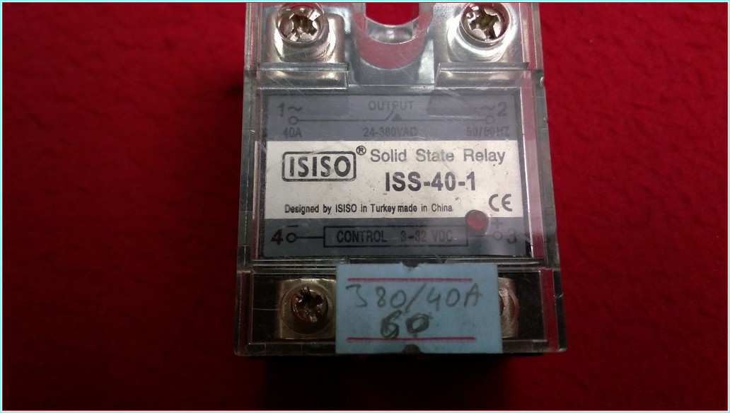 ISISO ISS-40-1 40A KATI HAL RÖLESİ