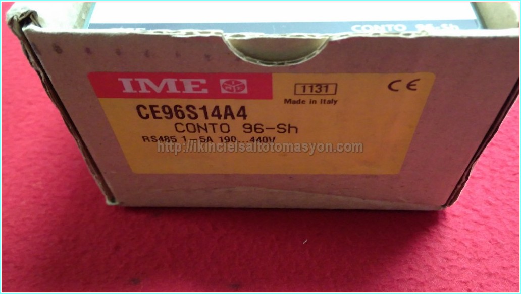 IME CONTO 96-SH RS485 1-5A 190-400V SIFIR KUTULU ENERJİ SAYACI