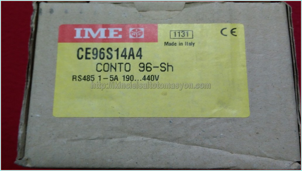 IME CONTO 96-SH RS485 1-5A 190-400V SIFIR KUTULU ENERJİ SAYACI