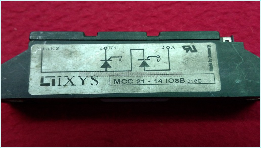 IXYS MCC 21-14 IO8B TRİSTÖR MODÜL