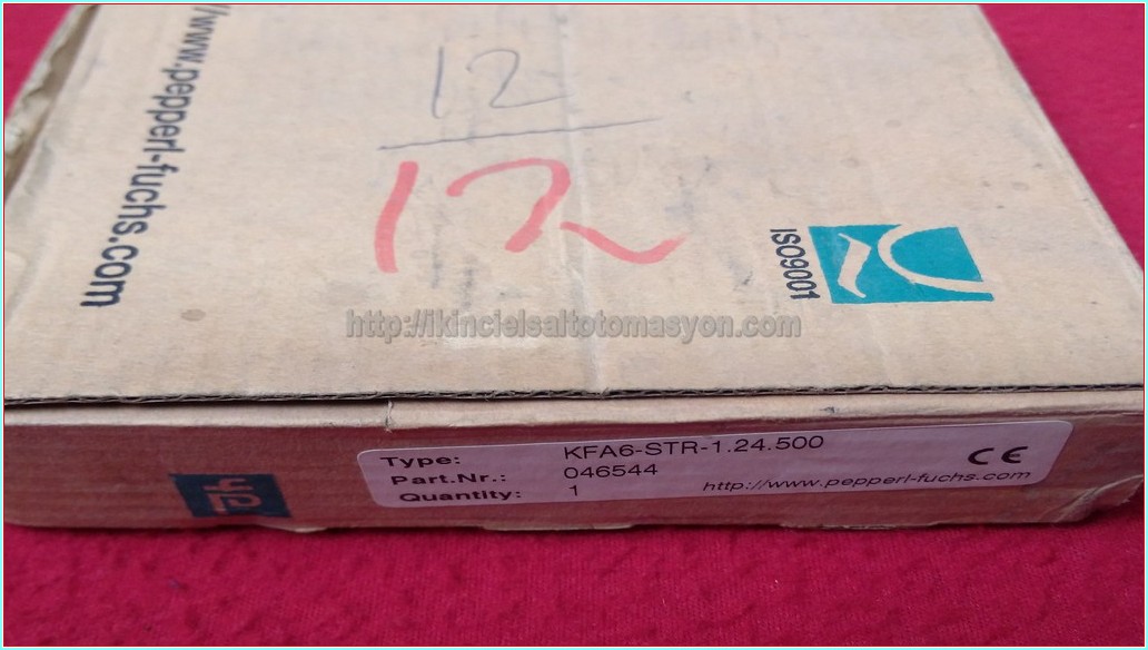 PEPPERL FUCHS KFA6-STR-1.24.500 SIFIR KUTULU GÜÇ KAYNAĞI