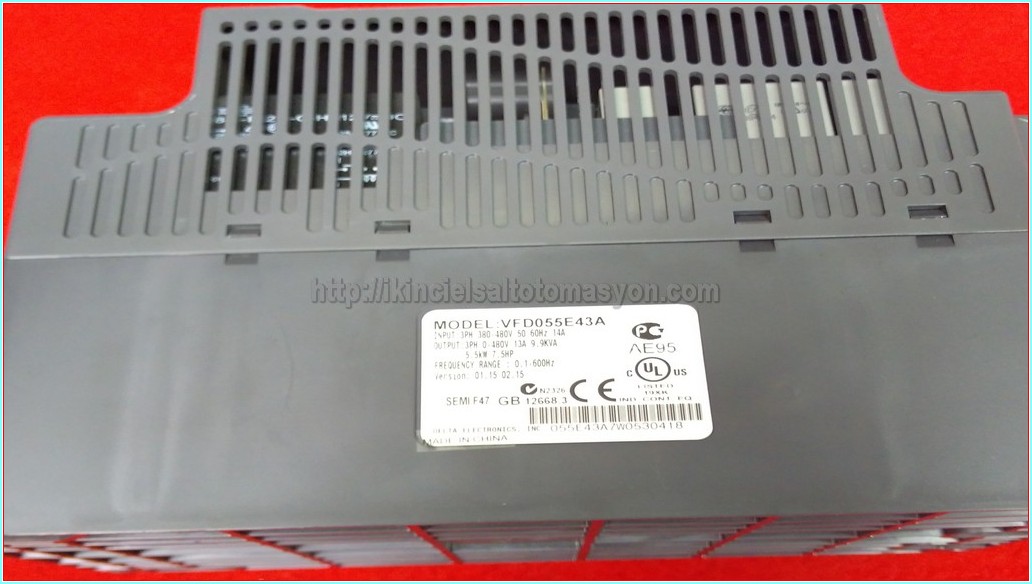 DELTA VFD055E43A 5,5 KW SÜRÜCÜ