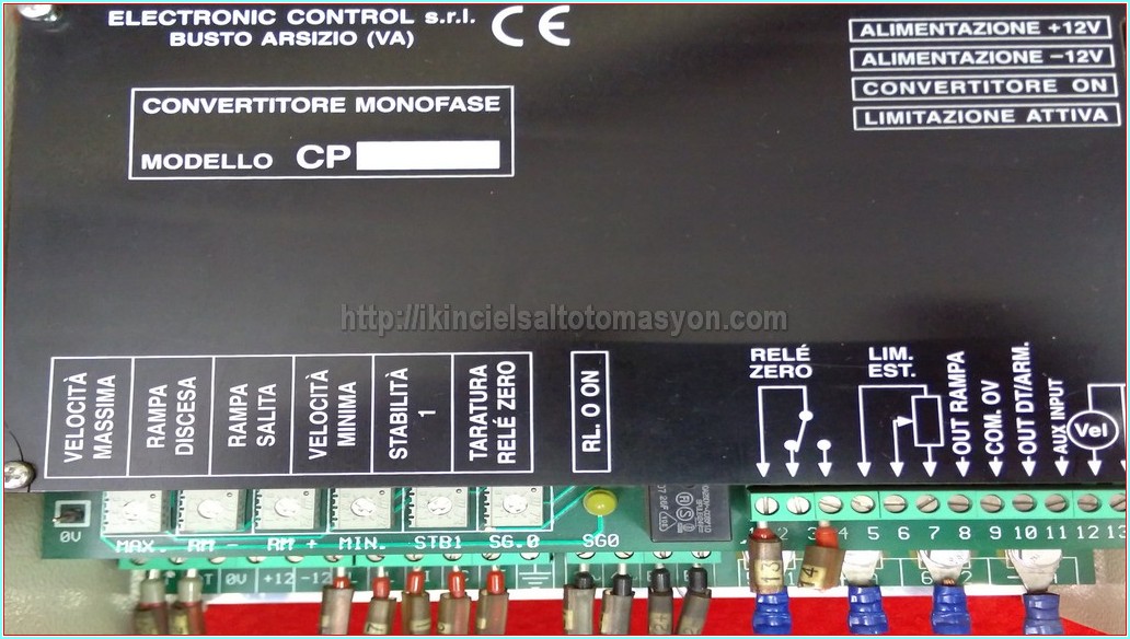 ELECTRONIC CONTROL CP1-16 CONVERTITORE MONOFASE