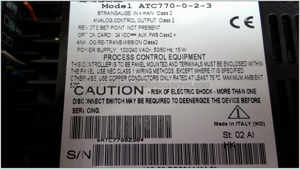 DYNİSCO ATC770-0-2-3 BASINÇ KONTROL CİHAZI