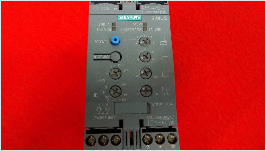 SIEMENS 3RW3037-1BB14 3RW3044-1AB14 30 KW SOFT STARTER 30KW YUMUŞAK YOL VERME