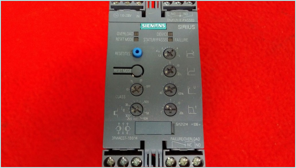 SIEMENS 3RW3037-1BB14 3RW3044-1AB14 30 KW SOFT STARTER 30KW YUMUŞAK YOL VERME