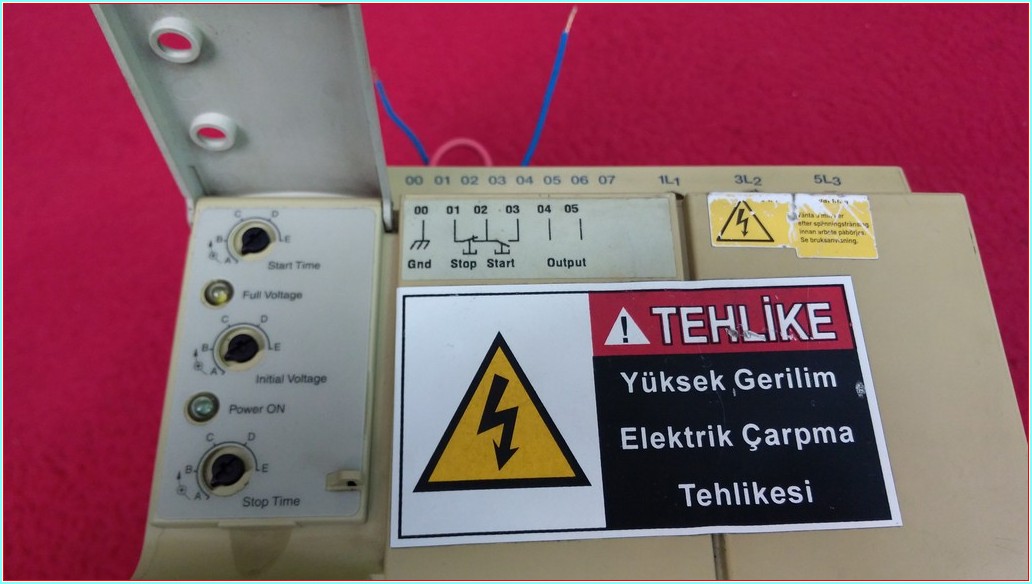 TELEMECANİQUE ATS01N272Q 37 KW YUMUŞAK YOL VERME SOFT STARTER