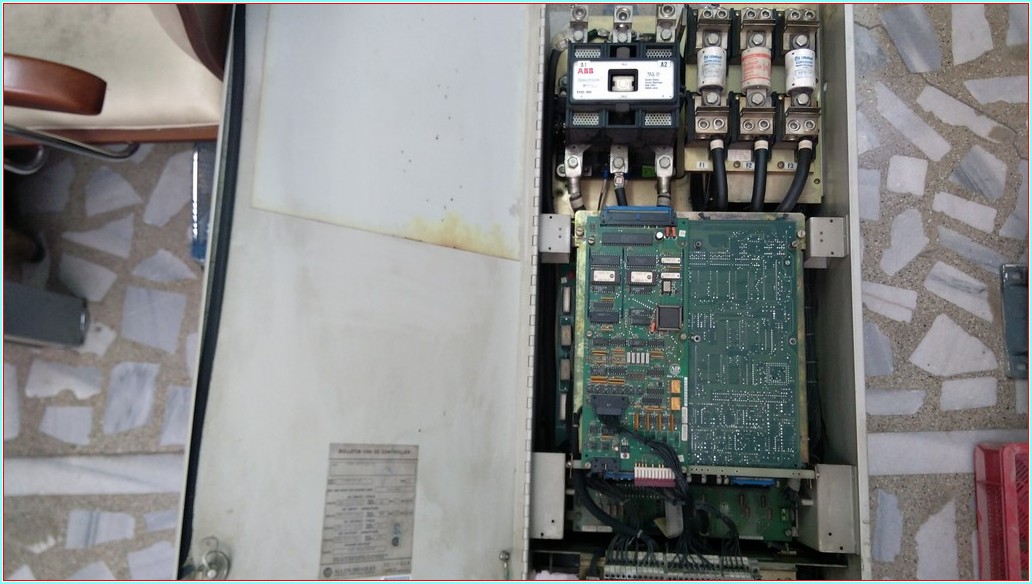 ALLEN BRADLEY 1395-B79-D5-PZ 200 HP DC SÜRÜCÜ
