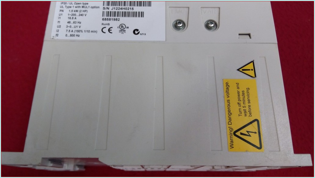 ABB ACS150-01E-07A5-2 ACS150 1,5 KW SÜRÜCÜ