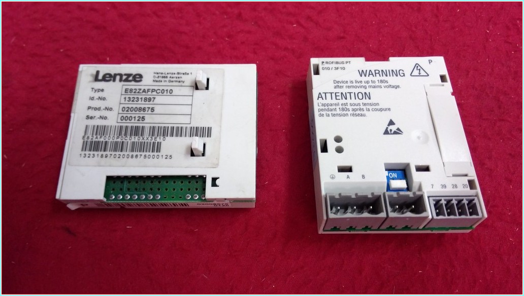LENZE E82ZAFPC010 SIFIR PROFIBUS MODÜLÜ