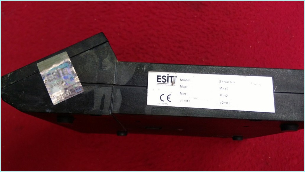 ESİT PWI-D MASA TİPİ TARTI İNDİKATÖRÜ KONTROL PANELİ