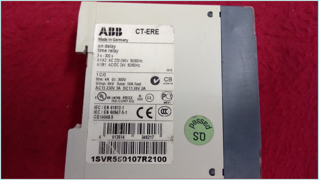ABB CT-ERE 1SVR550107R2100 GECİKMELİ ÇOK FONKSİYONLU ZAMAN RÖLESİ