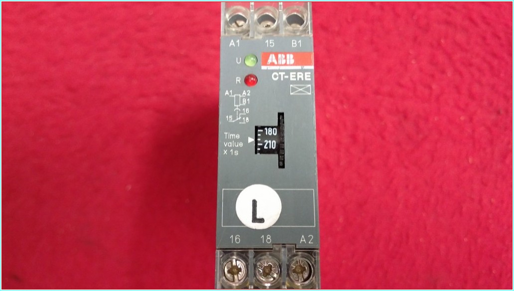 ABB CT-ERE 1SVR550107R2100 GECİKMELİ ÇOK FONKSİYONLU ZAMAN RÖLESİ