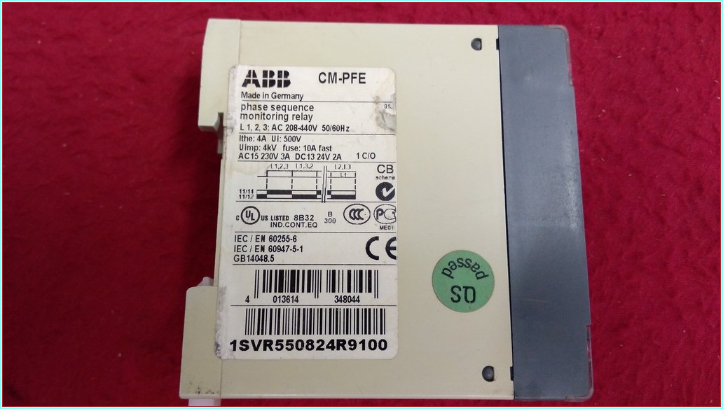 ABB CM-PFE FAZ SIRASI İZLEME RÖLESİ