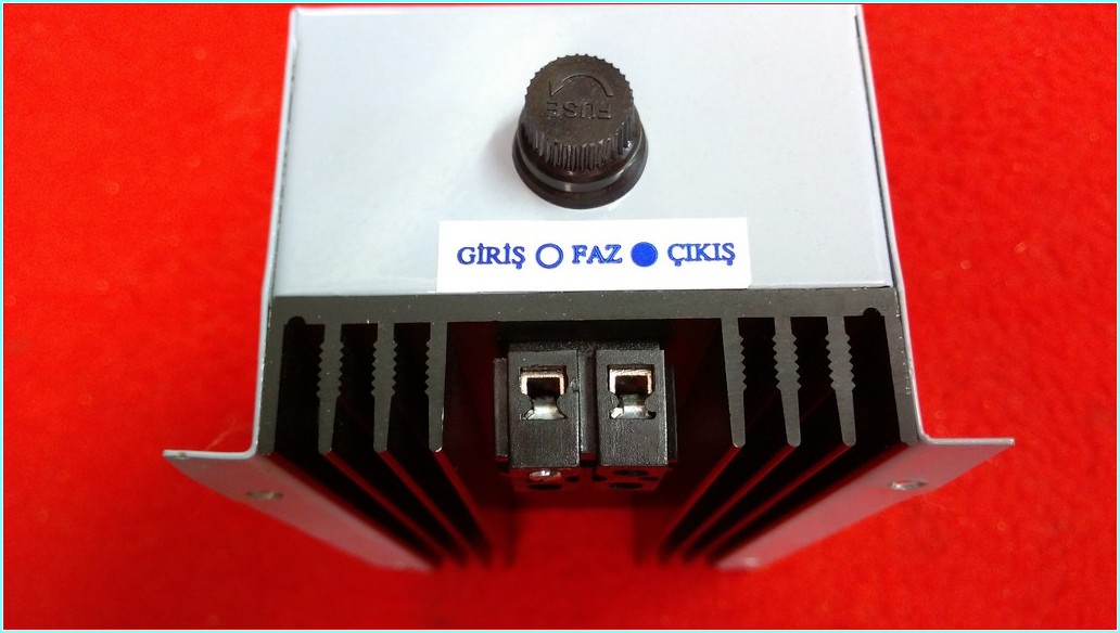 RTM 1000 W DIMMER MONOFAZ PANO TİPİ SIFIR HIZ KONTROL CİHAZI 2500W