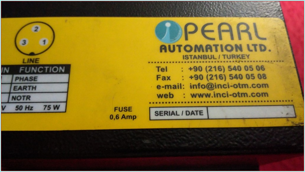 PEARL WEB GUIDE MC BASED 06 KENAR KONTROL CİHAZI