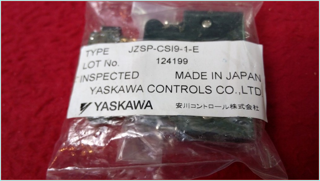 YASKAWA JZSP-CSI9-1-E 124199 SIFIR YENİ YASKAWA SERVO SÜRÜCÜ KONNEKTÖRÜ