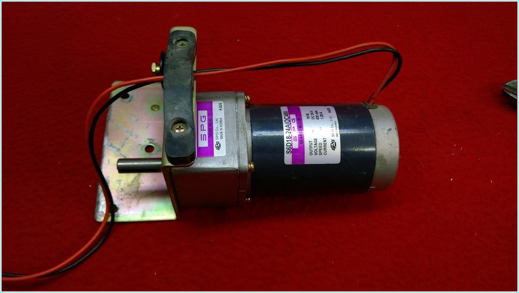 SPG S6D18-24A (OC49) GEARED MOTOR DC REDİKTÖRLÜ MOTOR