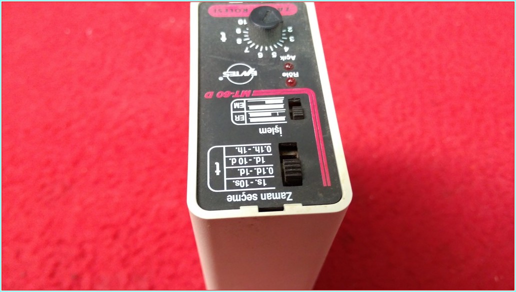 ENTES MT-60 D ZAMAN GECİKMELİ ÇOK FONKSİYONLU ZAMAN RÖLESİ