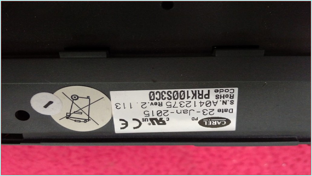 CAREL PRK100S3C0 PR100 COMPRESSOR RACK CONTROLLER